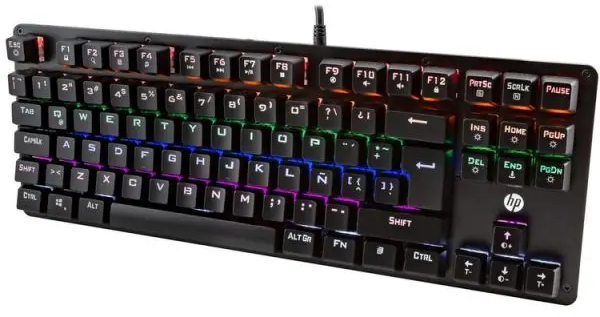 Teclado Gamer HP GK200 Mechanical Gaming Keyboard Black (29HPPGK200)