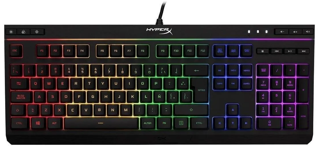 Teclado Gamer Kingston HyperX Alloy Core RGB (4P4F5AI / HX-KB5ME2-LA)