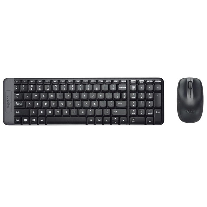 Combo Teclado Mouse – Logitech MK220  inalámbrico – Español – Black (920-004430)