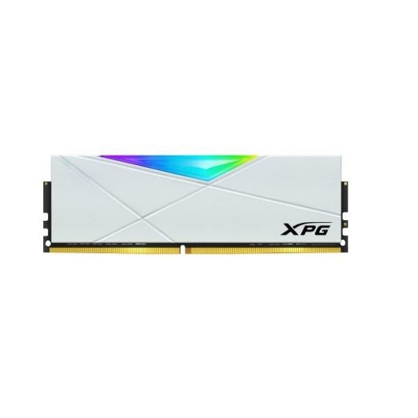 DIMM 8 GB – XPG Spectrix D50 RBG DDR4 3600 18-22-22 – Color BOX – White