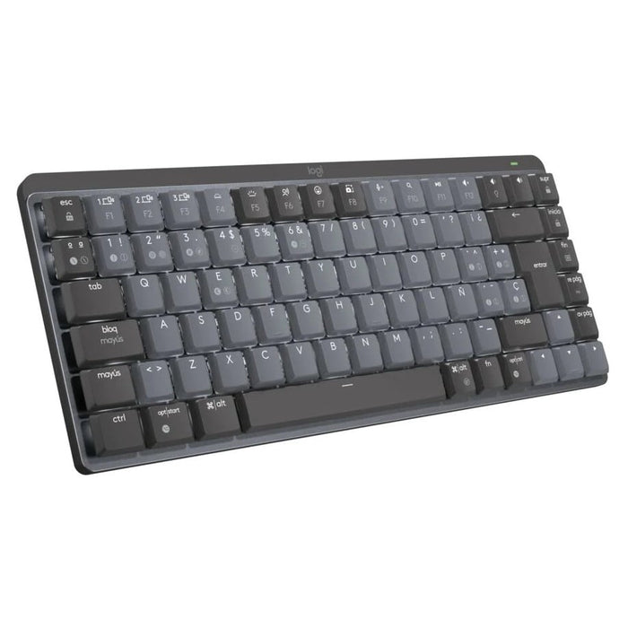 Teclado – Logitech master series mini MX mechanical retroiluminación inalámbrico – Español – Grey (920-010846)