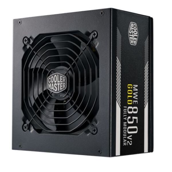 Fuente de Poder 850W – Cooler Master MWE Gold 850 V2 – Modular (MPE-8501-AFAAG-WO)