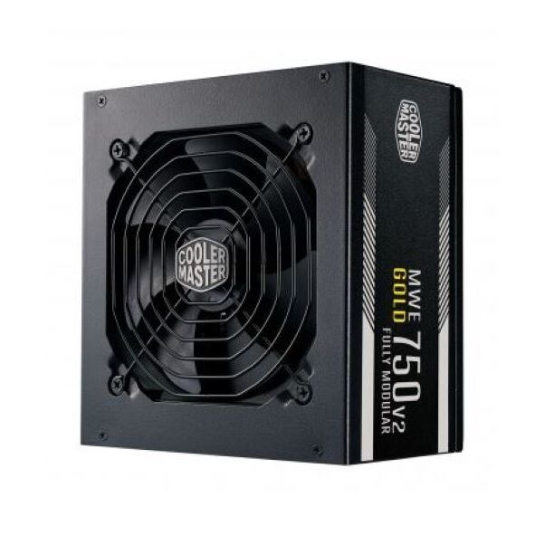 Fuente de Poder 750W – Cooler Master MWE Gold 750 V2 Full Modular (MPE-7501-AFAAG-WO)