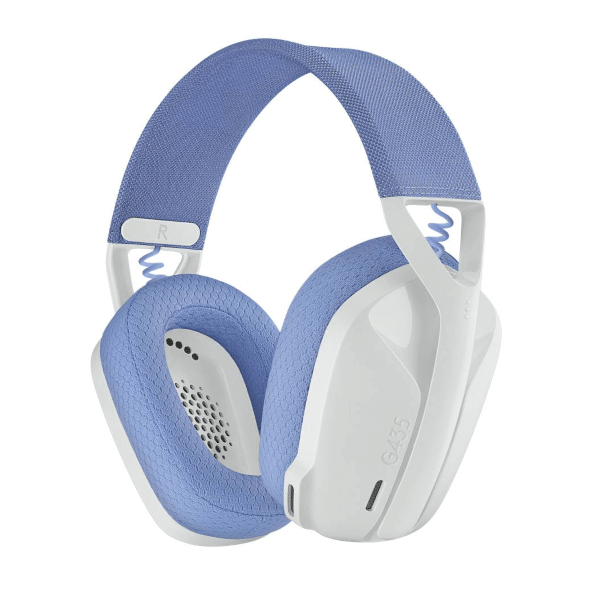 Audífonos Gamer On-Ear – Logitech G435 – Off White/Lilac (981-001073)