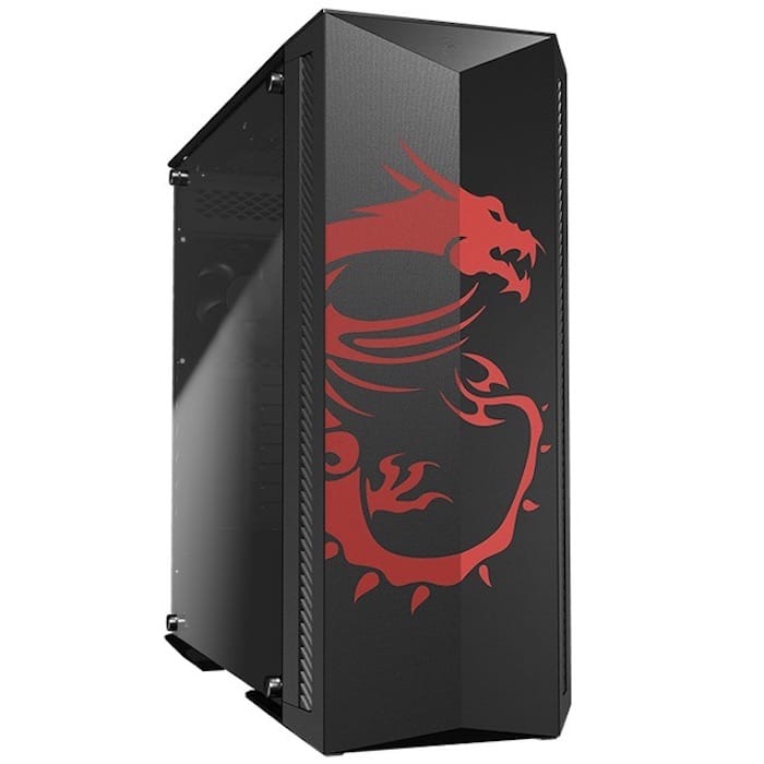 Gabinete – MSI MPG GUNGNIR 100D “Dragon” – S/Fuente – Extended ATX – Gris Oscuro