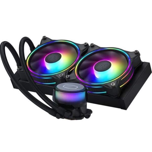 Water Cooling CPU – Cooler Master MasterLiquid ML240 Illusion (MLX-D24M-A18P2-R1)