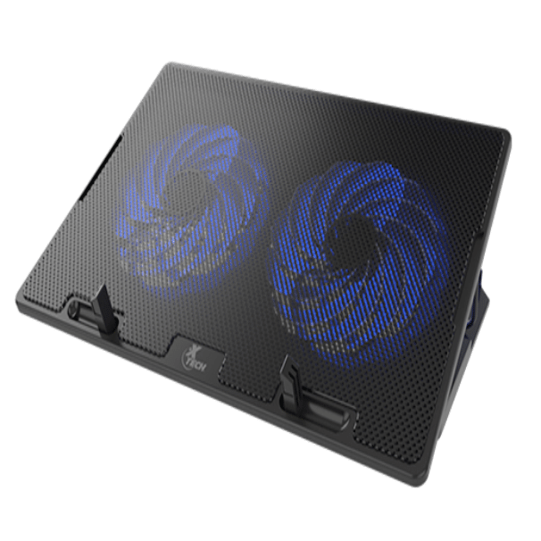 Xtech USB powered laptop cooling pad 15.6in Blue led XTA-155