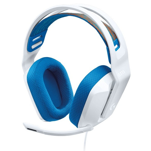 Audifonos Gamer On-Ear – Logitech G335 3.5 Jack White (981-001017)