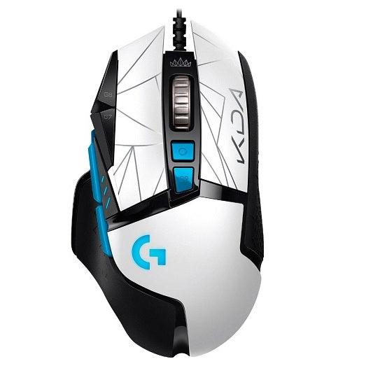 Mouse Gamer – Logitech G502 Hero KDA Edition (LED) 11 Botones USB Silver/Black (910-006096)