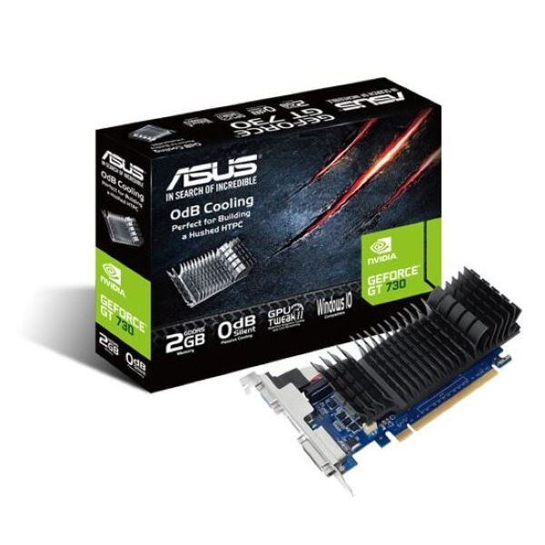 Tarjeta de Video – ASUS GT730-SL-2GD5-BRK – 2 GB GDDR5 (64 bit)