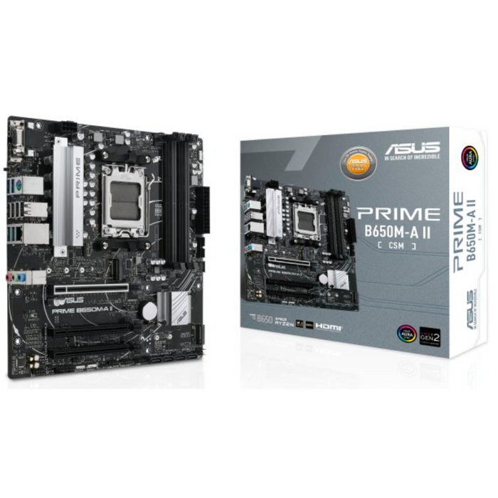 M/B sAM5 (AMD) – ASUS PRIME B650M-A II-CSM – 4x DDR5 – Micro ATX