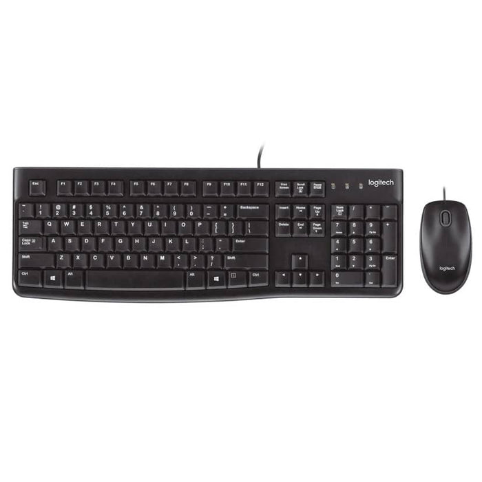 Combo Teclado Mouse – Logitech MK120 USB Black (920-004428)