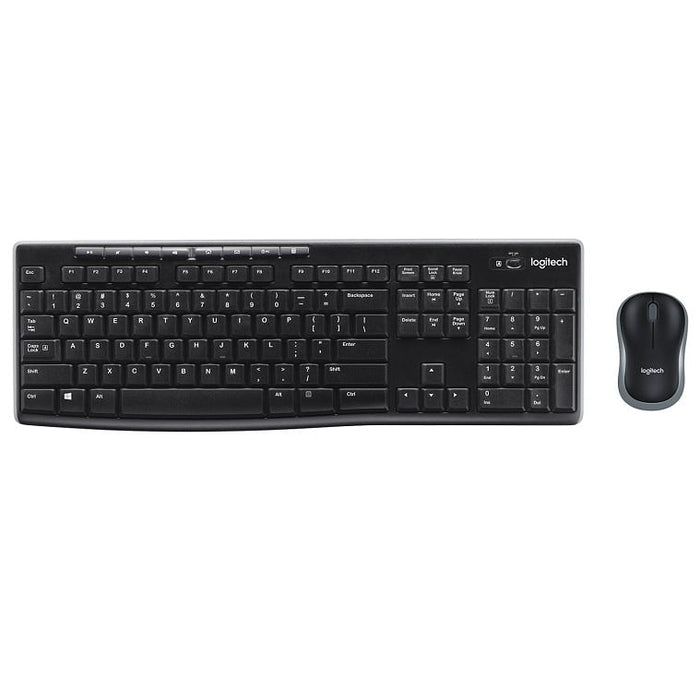 Combo Teclado Mouse – Logitech MK270 inalámbrico – Español – Black (920-004432)