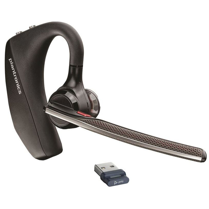 Poly Voyager 5200 UC – Auricular – auriculares de oído – montaje encima de la oreja – Bluetooth – inalámbrico