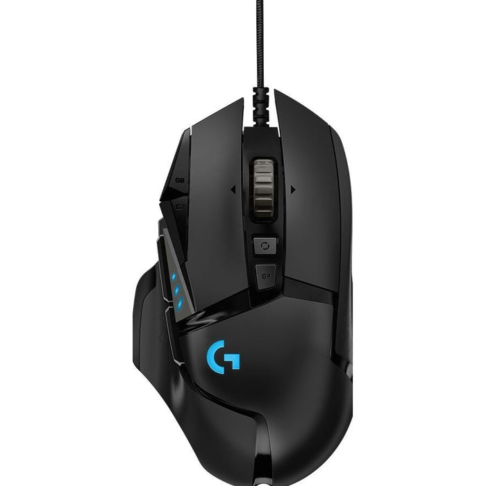 Mouse Gamer – Logitech G502 Hero (LED) 11 Botones USB Black (910-005550)