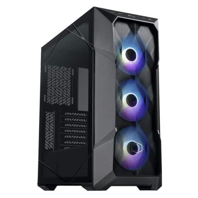 Gabinete – Cooler Master MasterBox TD500 Mesh V2 (3 Ventiladores 120mm) – S/Fuente – ATX – Negro (TD500V2-KGNN-S00)