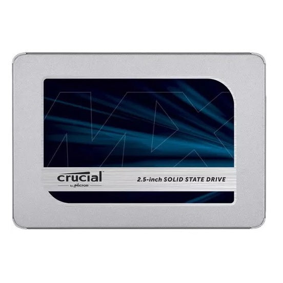 SSD 500 GB Interno – Crucial MX500 2.5″ 3D NAND SATA (CT500MX500SSD1)